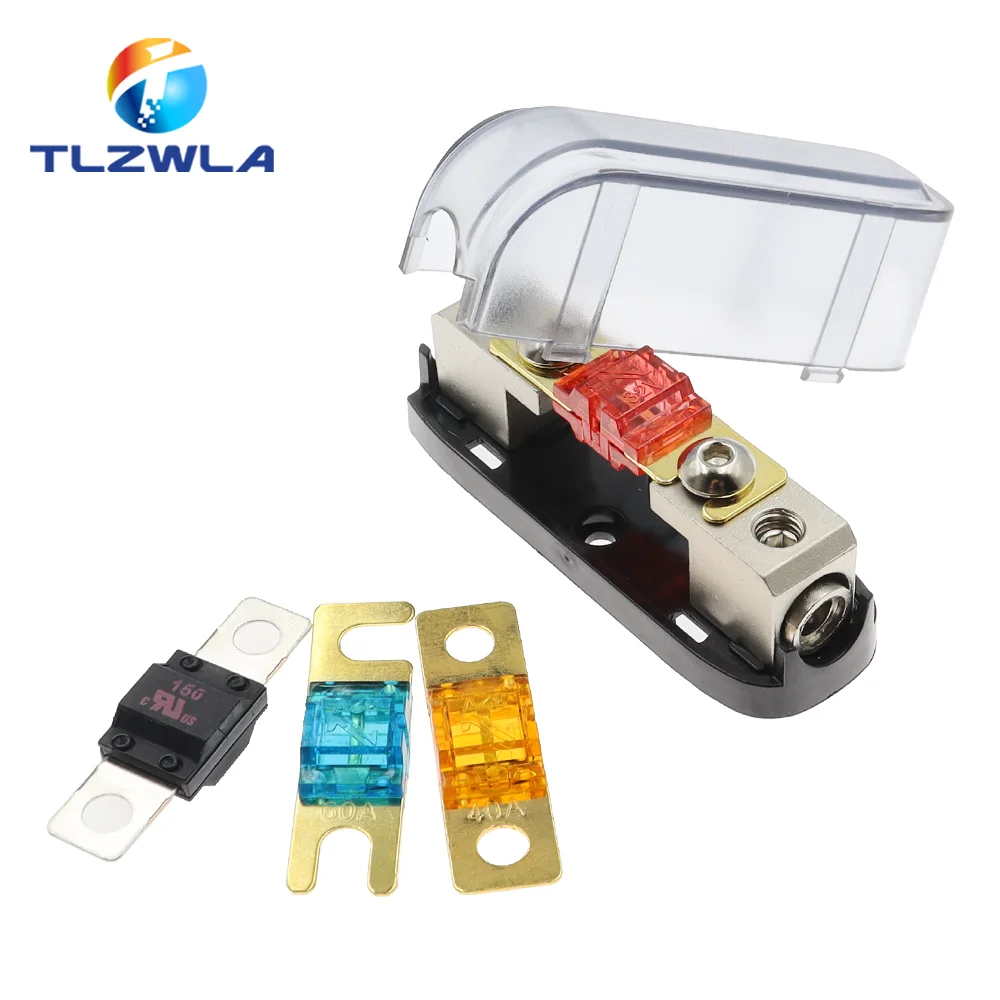 1SetCarAudioAutoMiniANLAFSCarFuseHolderBlockwithFuse20A30A40A50A60A80A100A150A200MINIANL32VGoodQuality-AliExpress13