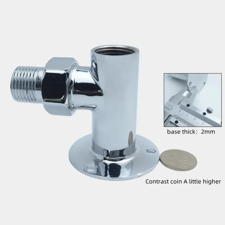 Mounted Teto Chuveiro Braço Extensão Rod Fixo