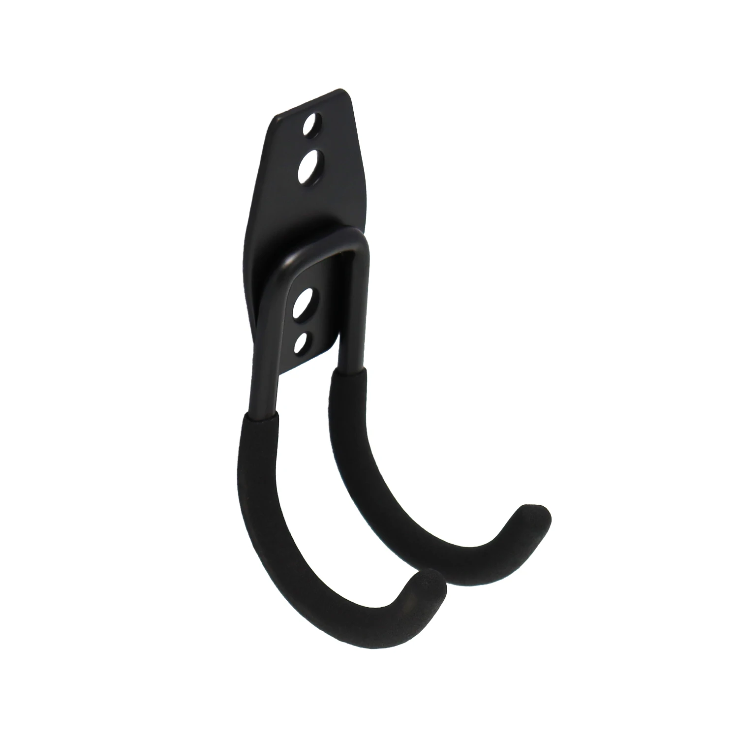 Heavy Duty Wall Mount Garage and Garden Tool Organizer with Anti-Slip Metal Hooks