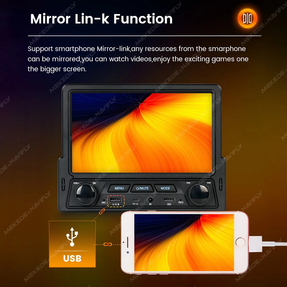 1 Din MP5 Player 7inch HD Touch Screen Car Radio For Universal Autoradio Multimedia Player 2DIN Auto audio USB BT TF Card CAM