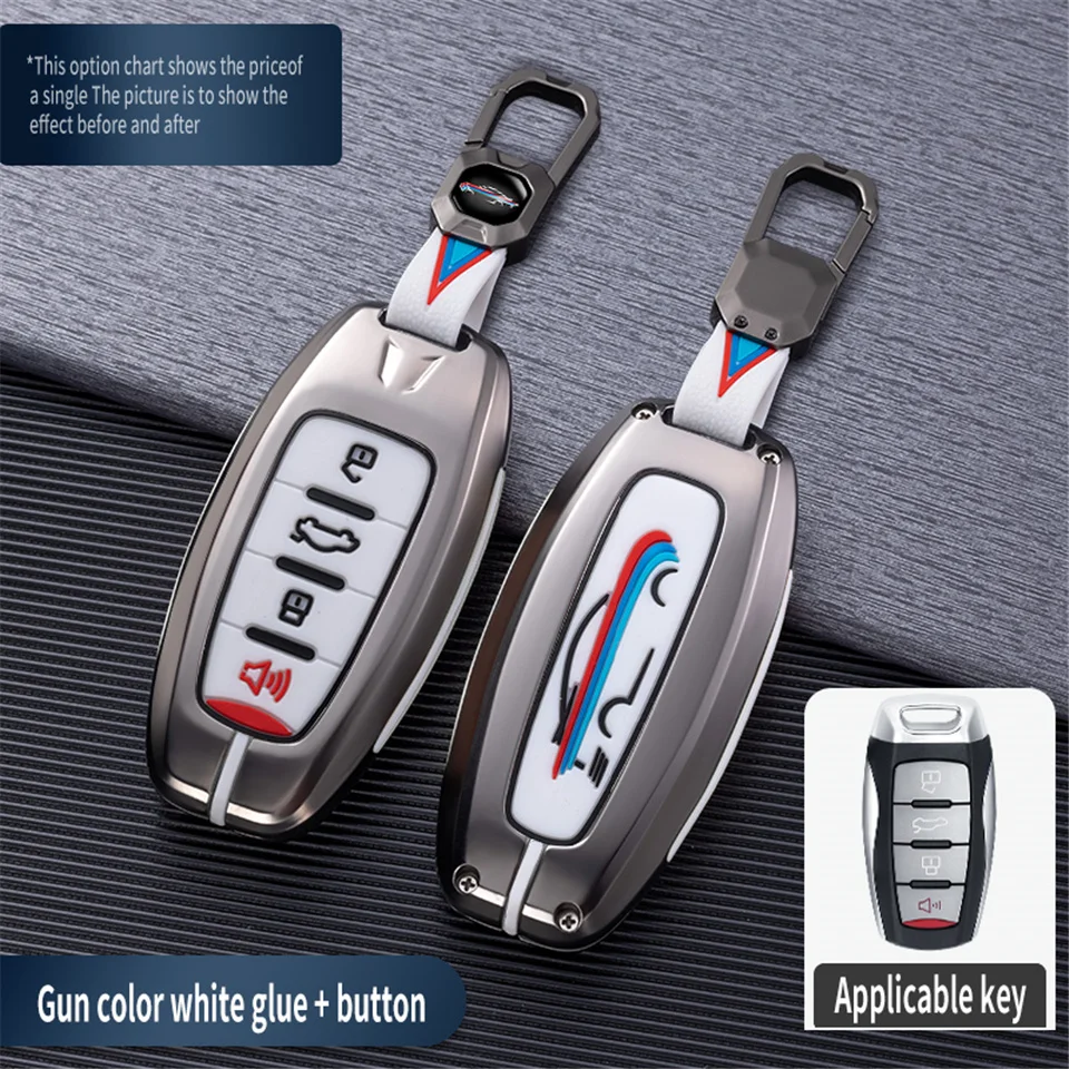 Cover per chiave/telecomando per Great Wall Haval/Hover H6 H7 H4 H9 F5 F7 H2S accessori per coperture per auto - S10806663cff24b5f9a3510bde802e79ep