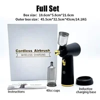 Hairdressing Air Brush Sprayer Nano Hydration Portable Mini Rechargeable Hairdressing and Tanning Tools 2