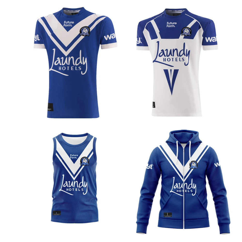 BULLDOGS rugby jersey Hoodie jacket Australia bulldogs rugby shirt vest t-shirt Hoodies singlet