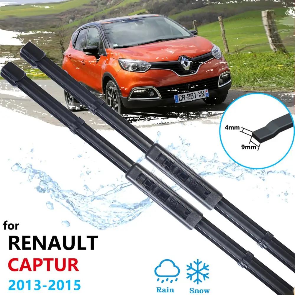 Car Front Wiper Blades for Renault Captur 2013 2014 2015 Samsung QM3