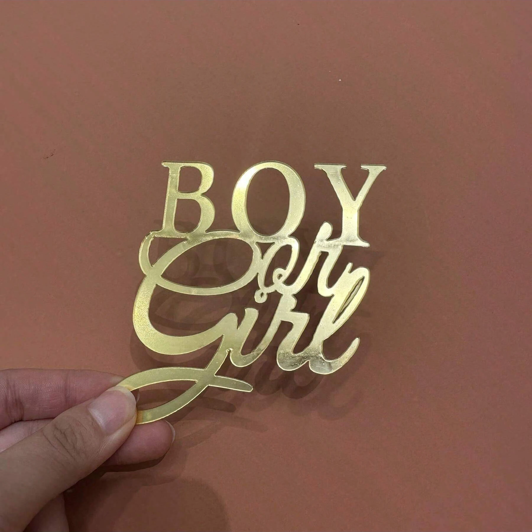 Boy or Girl Cake Toppers 2