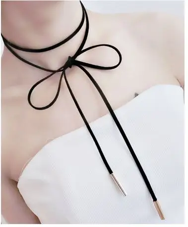 Collana Girocollo In Pizzo Nero Vintage - Collare Uncinetto Con Ciondolo, Catena Corta Punk Donna