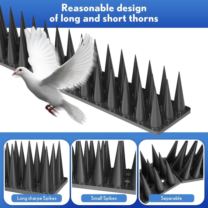 Flexible Outdoor Bird and Pest Repellent Barrier Mat