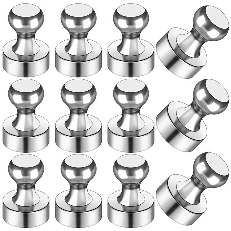 

20PCS Fridge Magnets Suction Nail For Whiteboard Small Push Pin Magnets Office Classroom And Map Magnets