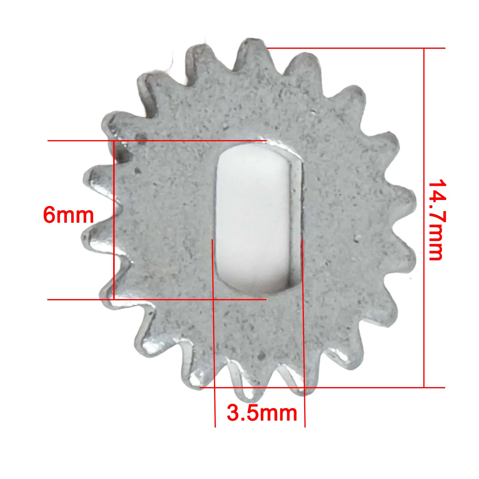 1pc Angeln Reel Spinner Rad Ratsche Getriebe Metall Teile Für Spindel Aussprache Beschleunigung Reparatur Ersetzen Angeln Getriebe Teile – Detail 2