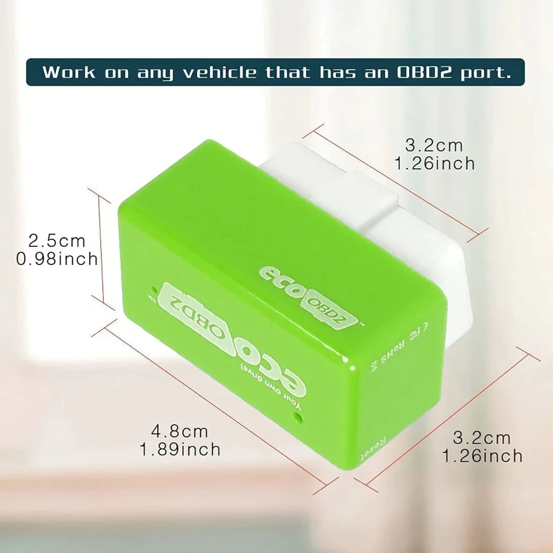 ECO OBD2 Diesel Fuel Saver Chip 15% Fuel Efficiency Booster for Trucks Vans & Diesel Engines