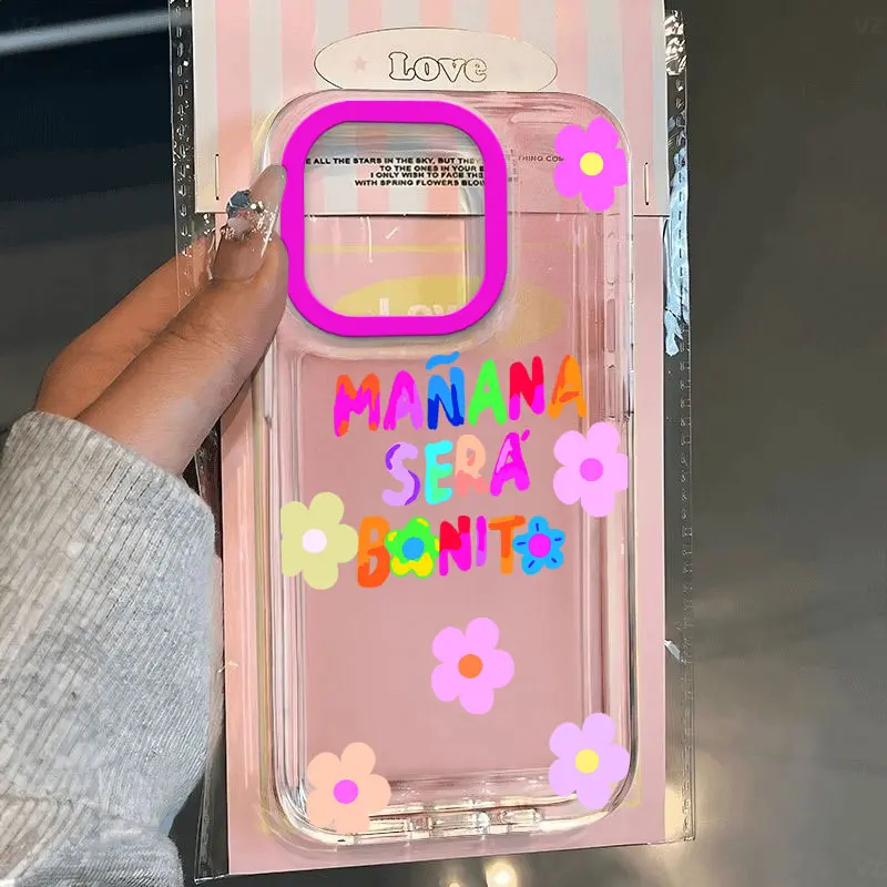 Karol G Mañana Será Bonito Clear TPU Phone Case
