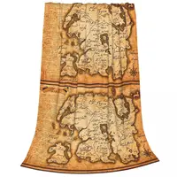 Map Of Tamriel - Elder Scrolls Iv Oblivion Blankets Flannel Super Soft Sofa Throw Blankets For Couch Bedding Throws Bedspread 2