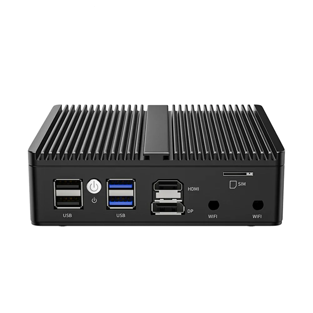 Industrial Mini PC Intel N100 Celeron Soft Router 4xIntel i226V 2.5G LAN DDR5 NVME SSD pfSense Firewall Appliance ESXI AES-NI 4