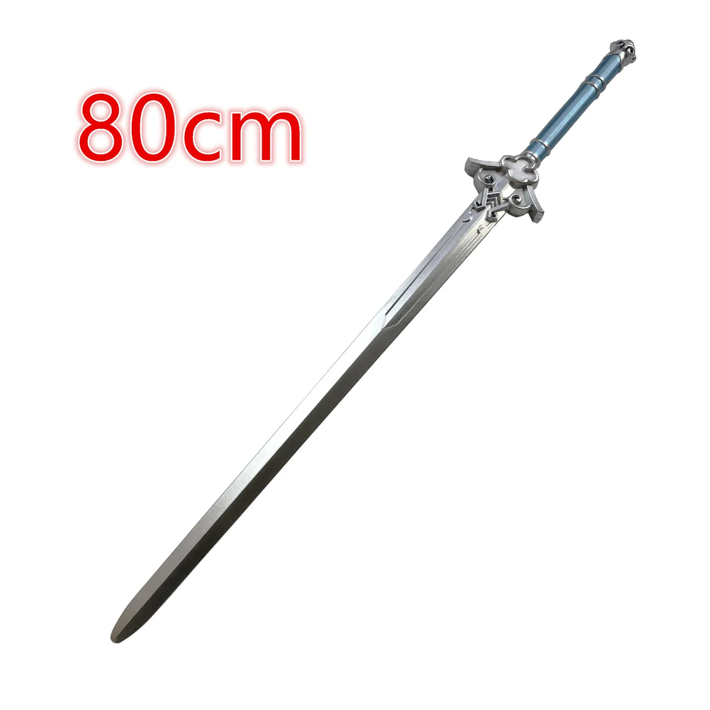 MO DAO ZU SHI Sword Weapon Blue Sowrd Cosplay 1:1 Knife Swordsman Safe PU 80cm Anime avoid dust sword 3