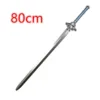 MO DAO ZU SHI Sword Weapon Blue Sowrd Cosplay 1:1 Knife Swordsman Safe PU 80cm Anime avoid dust sword 3