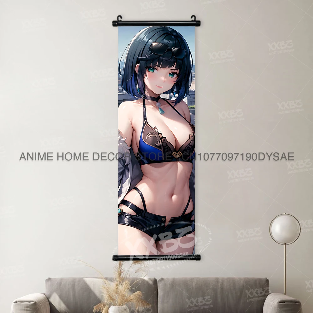 Genshin Impact Character Art Decorative Home Wall Poster
