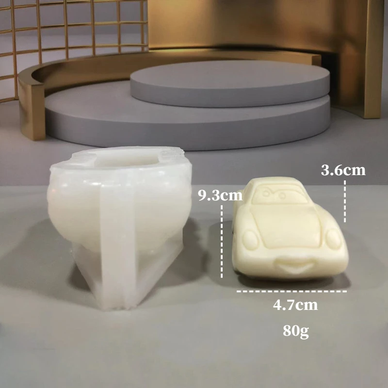 Stampo In Silicone A Forma Di Scheletro Per Auto Freshie - Per Saponi, Candele, Ciondoli In Resina