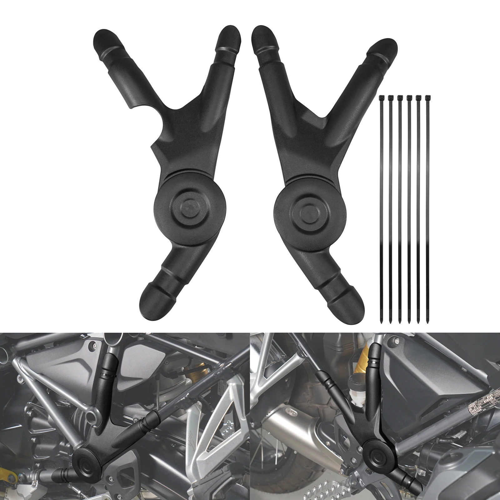 

For 2018-2023 BMW R1250GSA R1250GS Motorcycle Frame Guard Covers for BMW R1200GS Adventure 2013-2018 R1200GS 2016-2018
