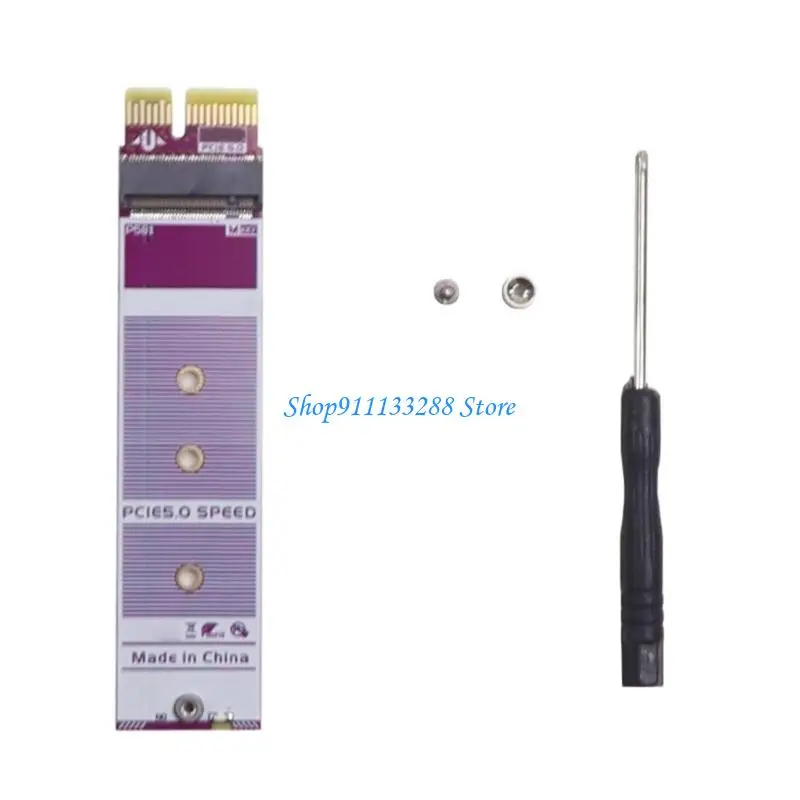 G88D PCIE 5.0 X1-M.2 어댑터 카드 NVME 확장 M 키 인터페이스 M.2 지원 2280/2242/2230 빠른 설치