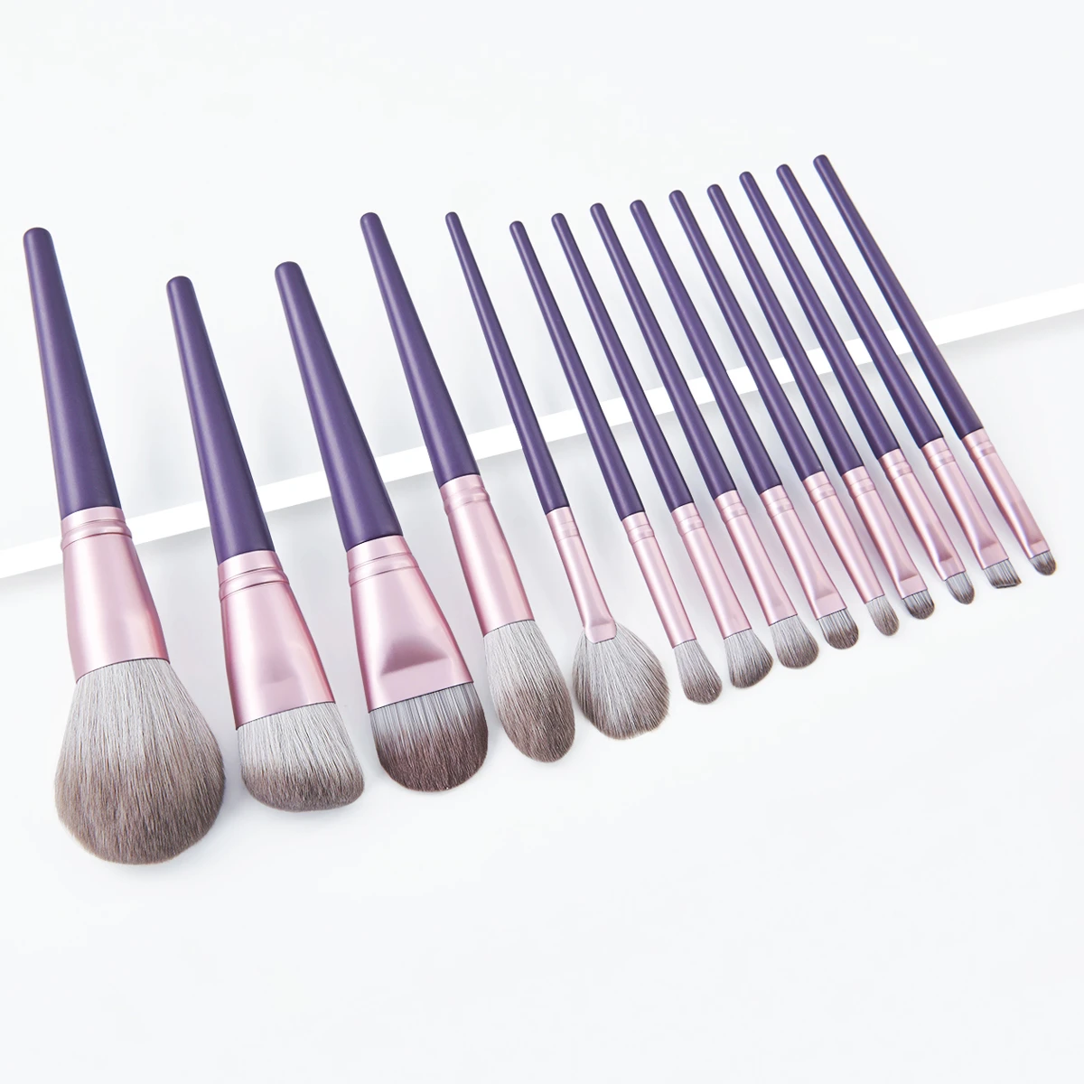14 Pcs/Pack Professional Makeup Brush Set Soft Bristle Blusher