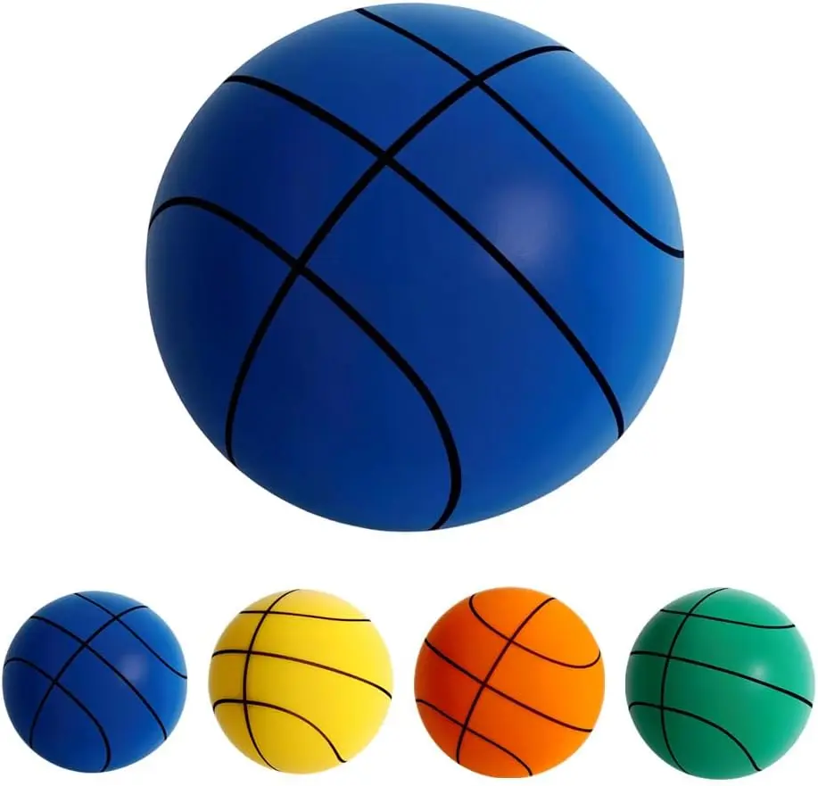 Silent Basketball, 2026 New Silent Basketball, Silent balls Dribbling Indoor, No Noise Basketballs for Various Indoor Activities