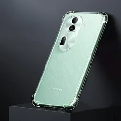Durable Airbag Anti-Drop Phone Case with Soft Corner Bumper Protection for OPPO Reno11 F 5G (Clear)