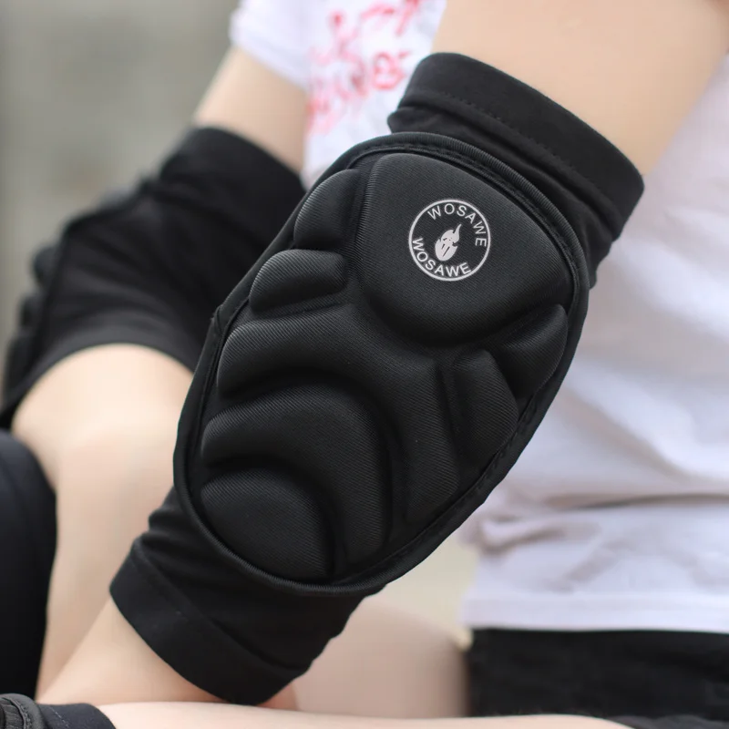 Elbow and Knee Pads Mountain Bike Cycling Protection Set Kneepad Dancing Knee Brace Support Gear MTB Eblow Protector WOSAWE knee pad elbow pads protective gear set