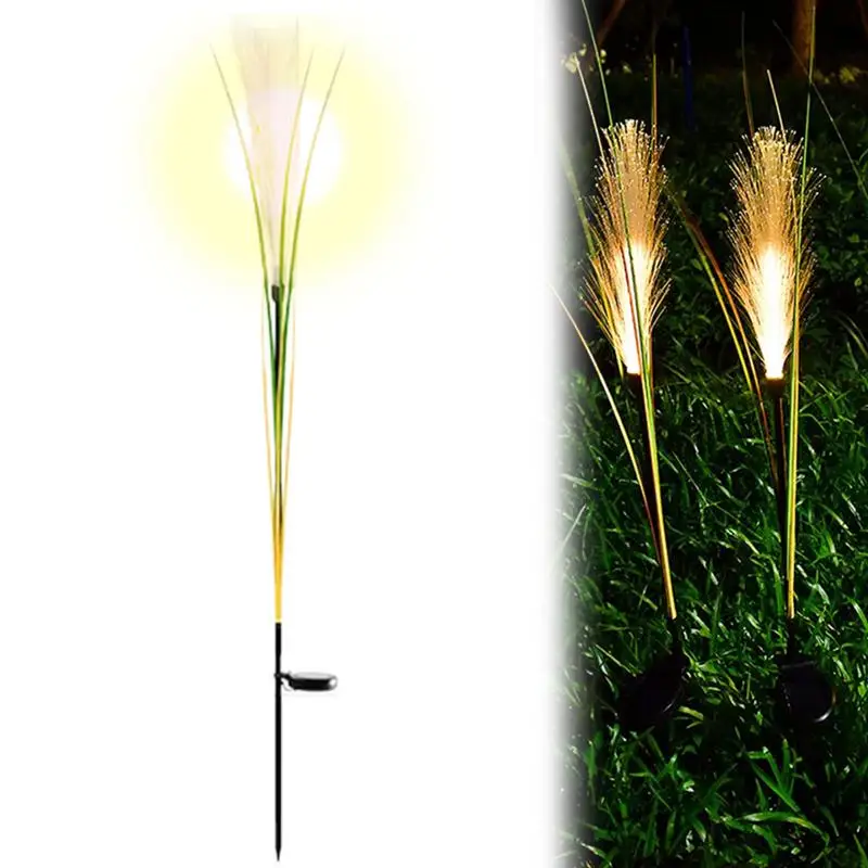 

Solar Garden Lights Outdoor Decorative New Upgraded Solar Swaying Light Yard Patio Pathway Decoration High Flexibility Iron Wire