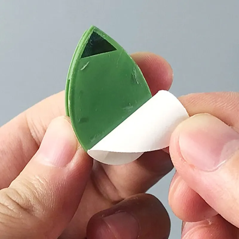 10Pcs Plant Climbing Wall Fixer Leaf Type Green Plant Invisible Fixing Device Vine Clip Fastener Snap Traction Shaping