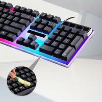 Gaming Keyboard and Mouse Gift Set - Punk Retro Style with High-Profile Keys & RGB Lighting - Image 5