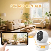 BoyKeep 2 pièces caméra de mise à niveau Surveillance pour animaux de compagnie et bébé Capture de mouvement 5G/2.4GHz, vue à distance 360 °   Vision nocturne panoramique et inclinaison bidirectionnelle A 6