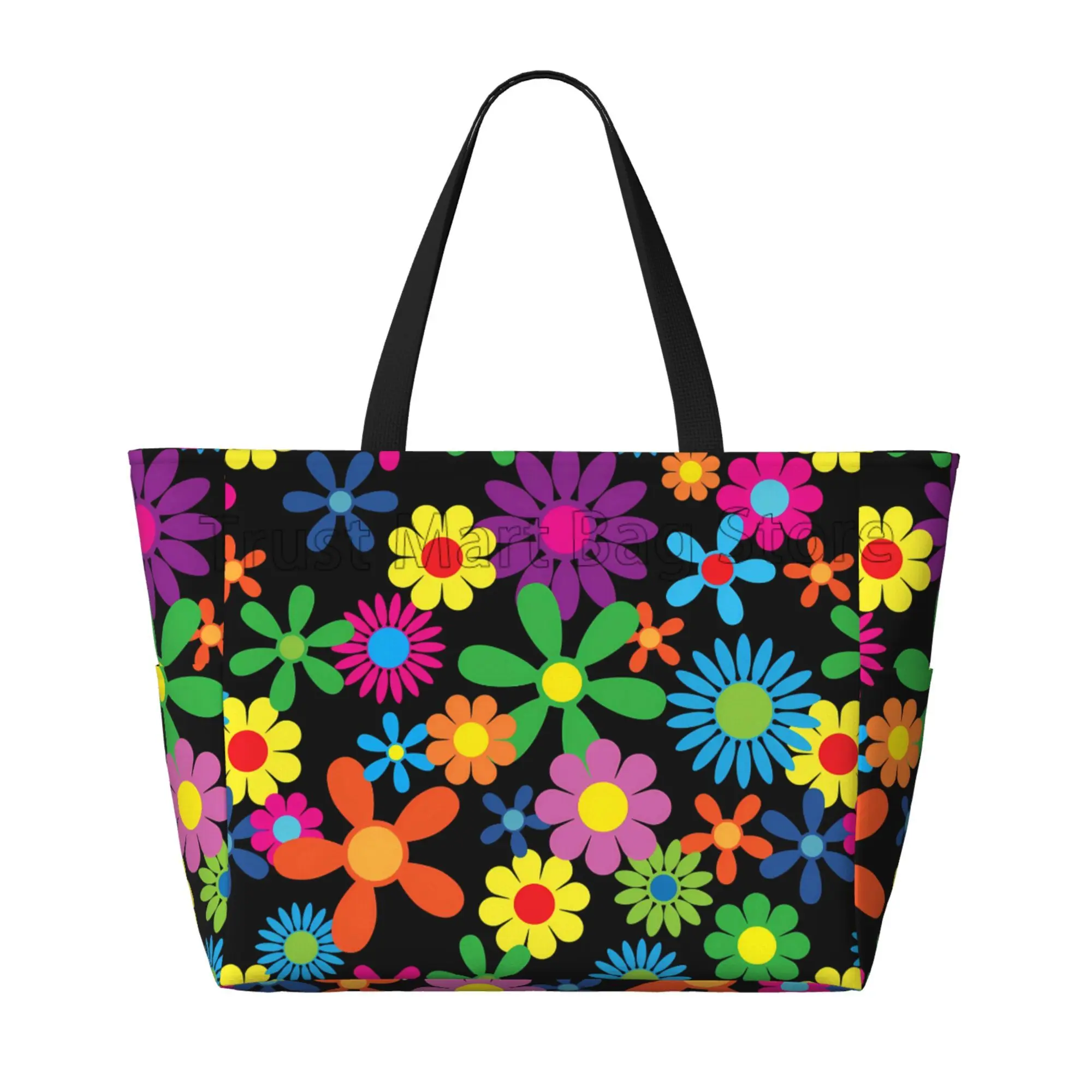 Patterned Totes Ecoright Aesthetic Canvas Tote Bags For Women