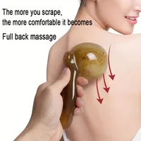 เครื่องมือขูดกัวซา ถ้วยขูดกัวซา แผ่นนวดกระชับสัดส่วน ที่ขูดกัวซา อุปกรณ์นวดตัว ผ่อนคลายหลัง อุปกรณ์นวดสปา สำหรับคอและขา 4