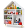 Toy and Book Organizer for Kids Wooden Storage Display Cabinet Bookshelf w/6 Open Shelves for Playroom, Classroom, Living Room 2