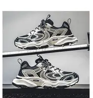Baskets décontractées pour hommes, nouvelle collection printemps 2026, en maille respirante, style coréen Y2K, polyvalentes, à semelle épaisse, type « Dad Shoes » 4
