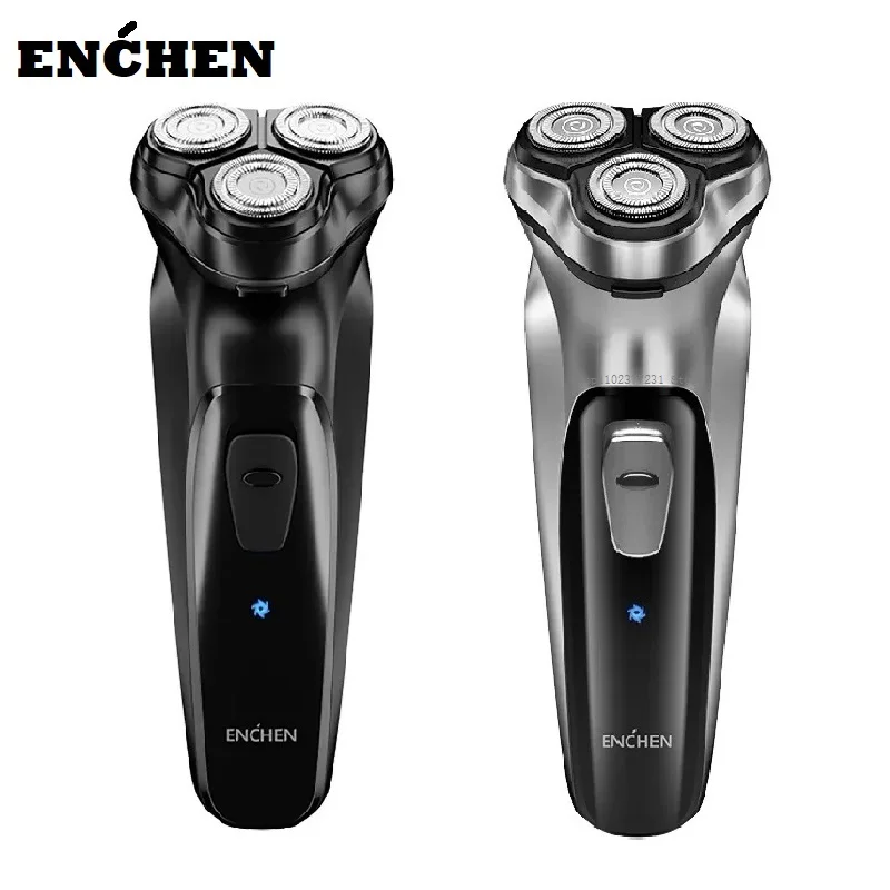 Electric shaver ENCHEN BlackStone Electric Shaver Razor Men Type-C Rechargeable Shaving Beard Machine Intelligent Control Travel Lock