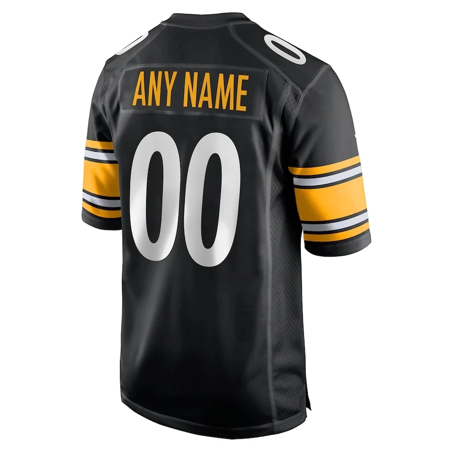 Hot Selling Embroidery Pittsburgh City American Football Jersey Name No. 90 T.J. Watt 2 Justin Fields 3 Russell Wilson Shirts