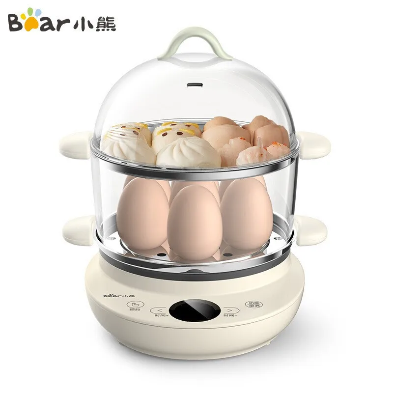 

Egg Boiler Multi-function Omelette Machine Double Layer Egg Steamer Automatic Power-off Reservation Timing Breakfast Machine