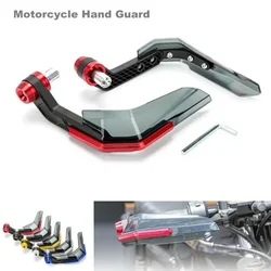 Motorcycle Hand Guards Wind Protector Aluminum Alloy Hand Guards Brush Bar Wind Protector Universal Motorcycle Hand Grip Covers