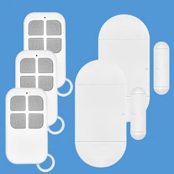 Wireless Remote Entry Alarm System for Home Security - 130dB Door and Window Sensor Kit (2 door 3 remote)