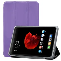Ultrathin PU Leather Tablet Flip Case with Stand功能 for Iplay 50 (Purple)