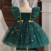Robe de soirée K-Pop Hunters Zoey Rumi pour fille, robe de princesse en tulle taille haute avec nœud pour anniversaire, fête, mariage, tenue pour enfants 3