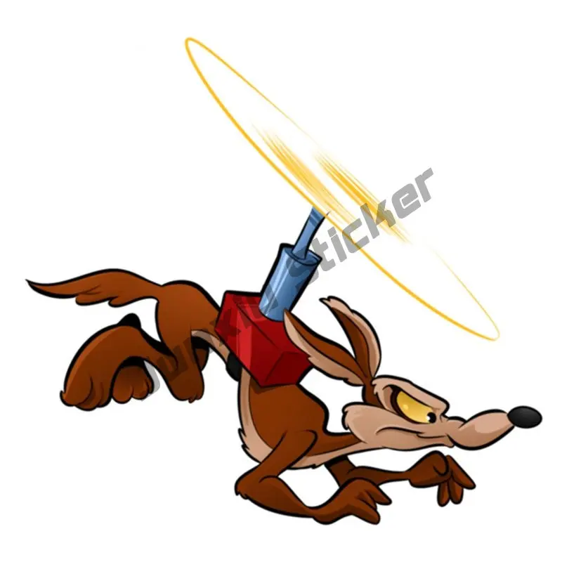 Wile E Coyote Rocket Gif