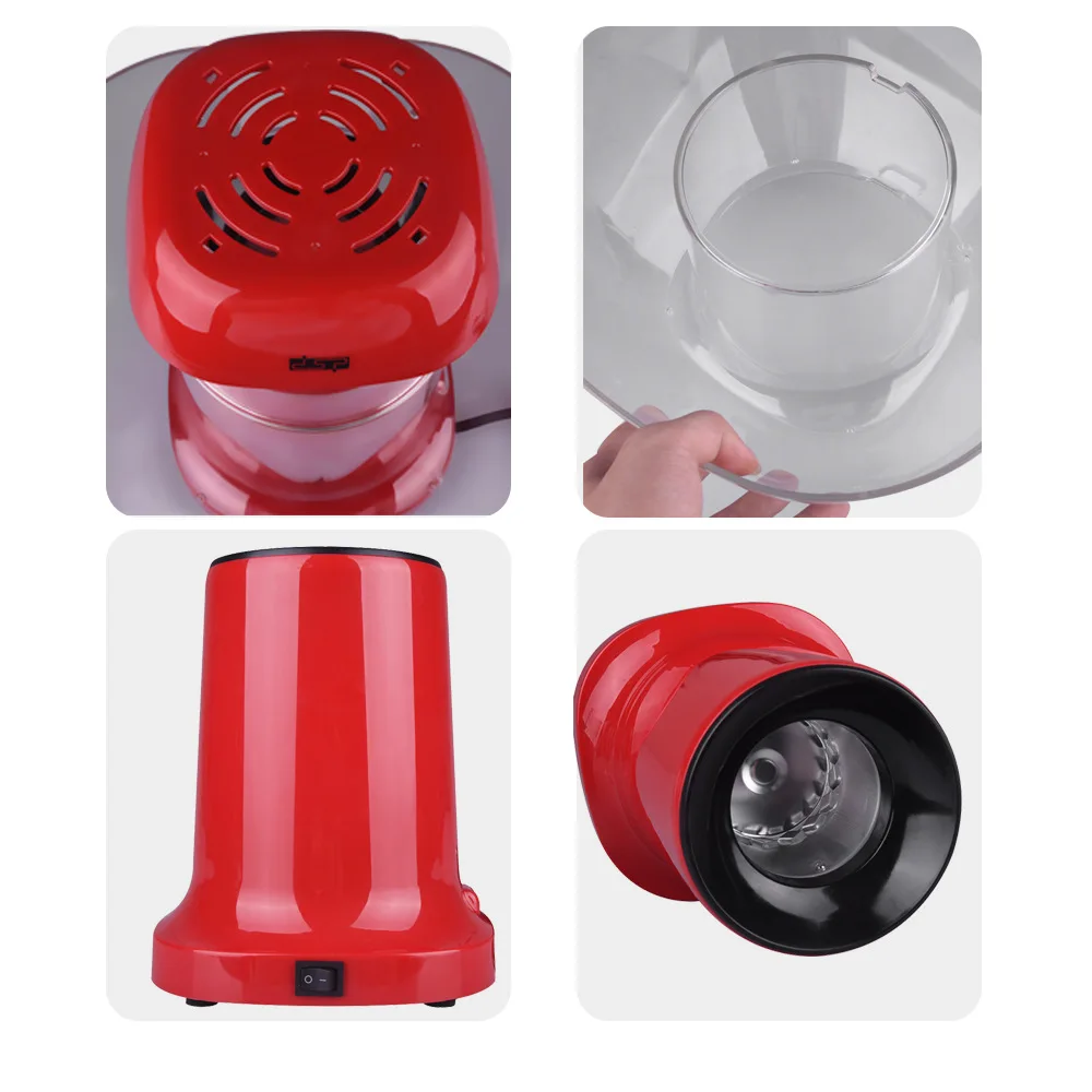 Household Popcorn Machine Hot Air Fast Popcorn Machine Electric Mini Portable Plastic Kitchen Supplies 미니뻥튀기기계