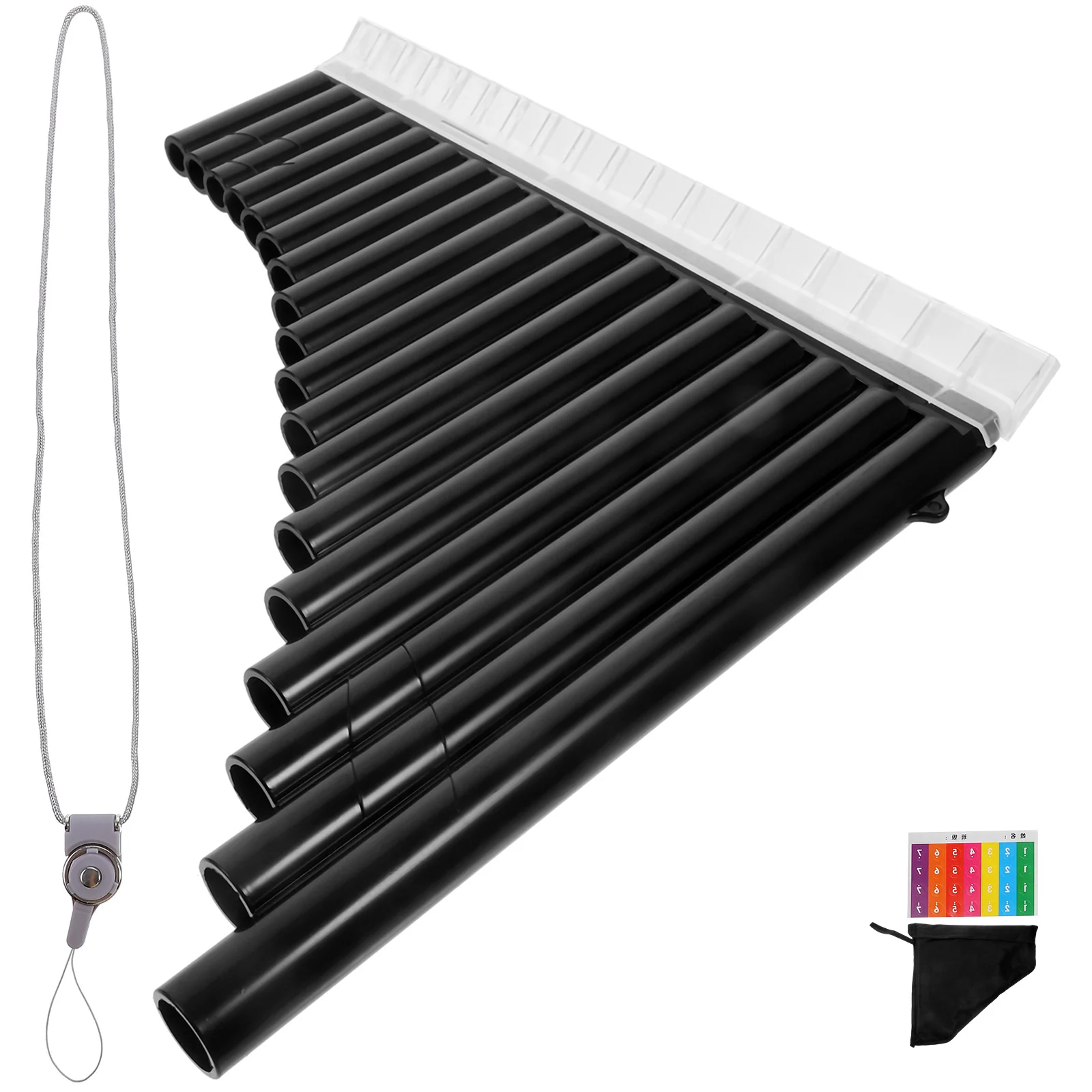 

Performance Use Pan Flute C Key Pan Pipe Musical Instrument for Beginners