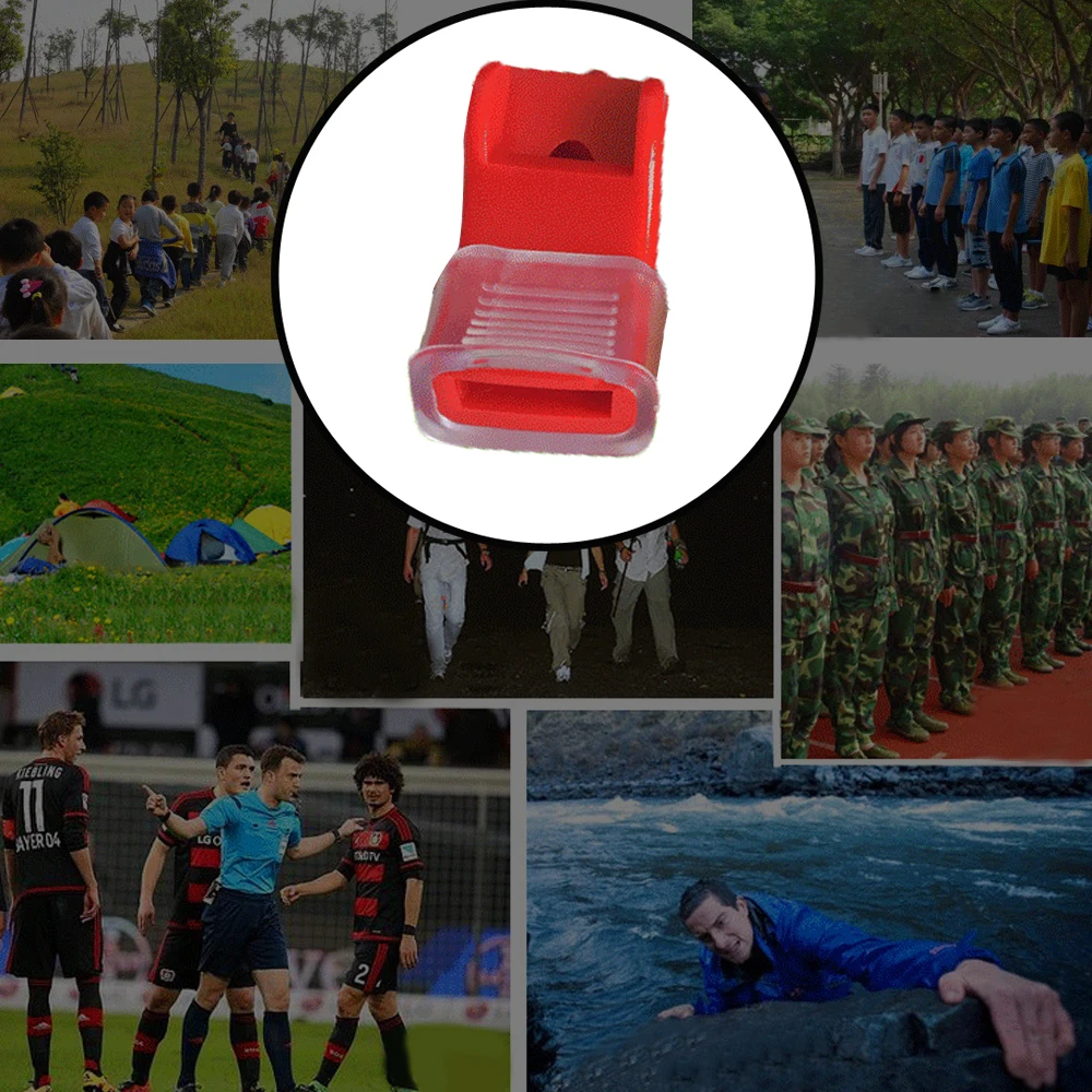 Portable Sport Whistle with Rope Loud Crisp Sound Whistle Safe Multifunctinal for Sports Referee Football Basketball Sport 1pc