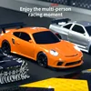 Toys 1/43 Scale RTR High-Speed RC Drift Race Car Gyro 4WD Ready To Go Mini Car Vehicle Painted Finished Model Toy for Boys Gifts 6