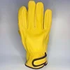 Work Gloves Leather Workers Work Welding Safety Protection Garden Sports Motorcycle Driver Wear-resistant Gloves Average Code 6