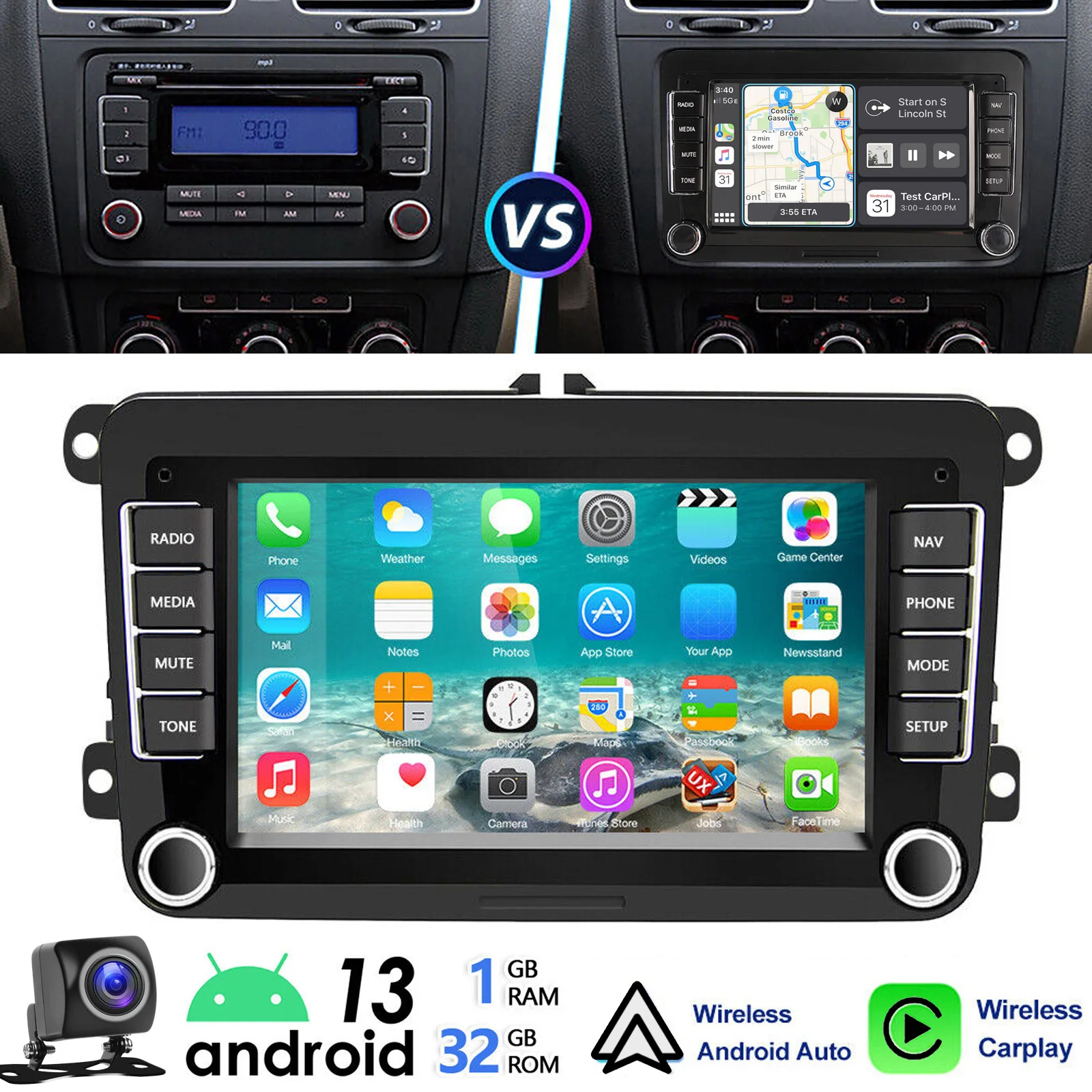 1-32 Carplay AHD Cam