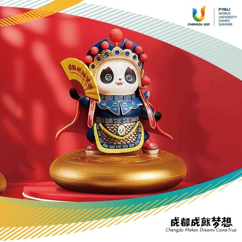 

Универсальная сичуанская опера Chengdu, меняющая лицо Rongbao, коллекция кукол ручной работы, домашние украшения, милая панда, подарки для друзей
